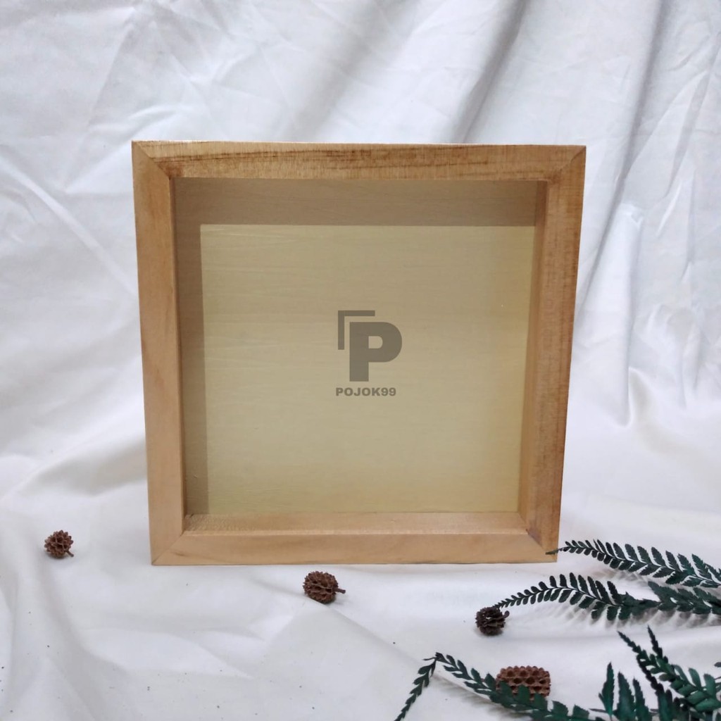 Pigura Pop Up 20x20/Pigura 3D/ Pigura Mahar/Scrapbook Rustic