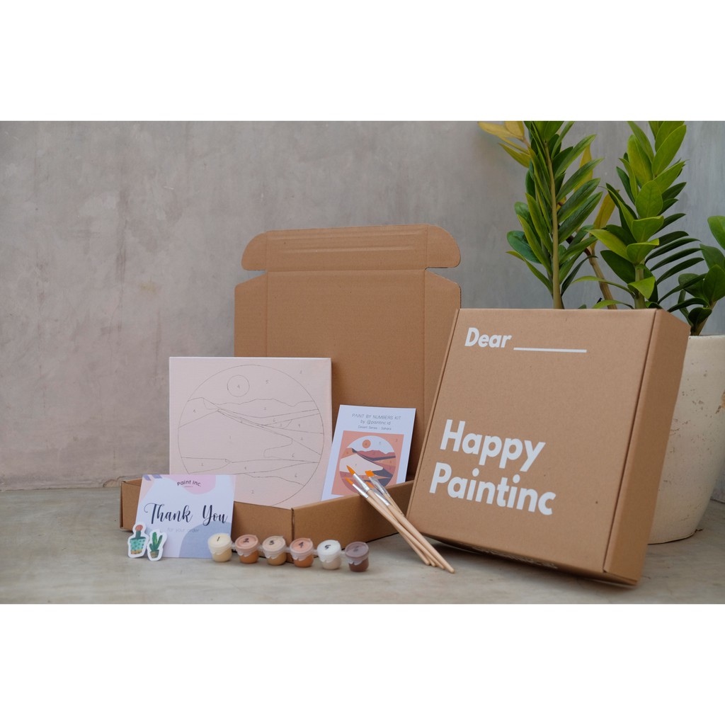 

HJK Paint by Numbers Kit: Desert Series - Sahara Paint Inc. ID Painting Kit Paint by Number