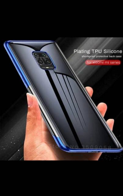 XIAOMI REDMI NOTE 9 / NOTE 9 PRO SOFT CASE PLATING LUXURY LIST CHROME