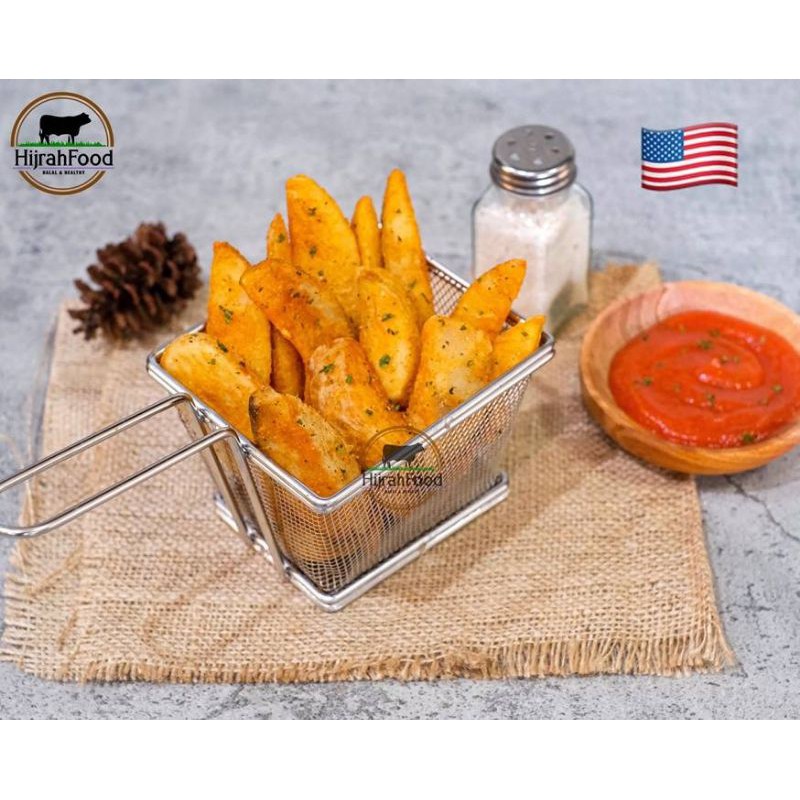 

potato Wedges Seasoned 500gr