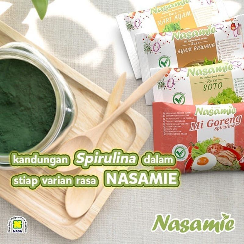 

NASAMIE/MIE-SEHAT/NASAMIE-DENGAN-SPIRULINA/NASAMIEECER