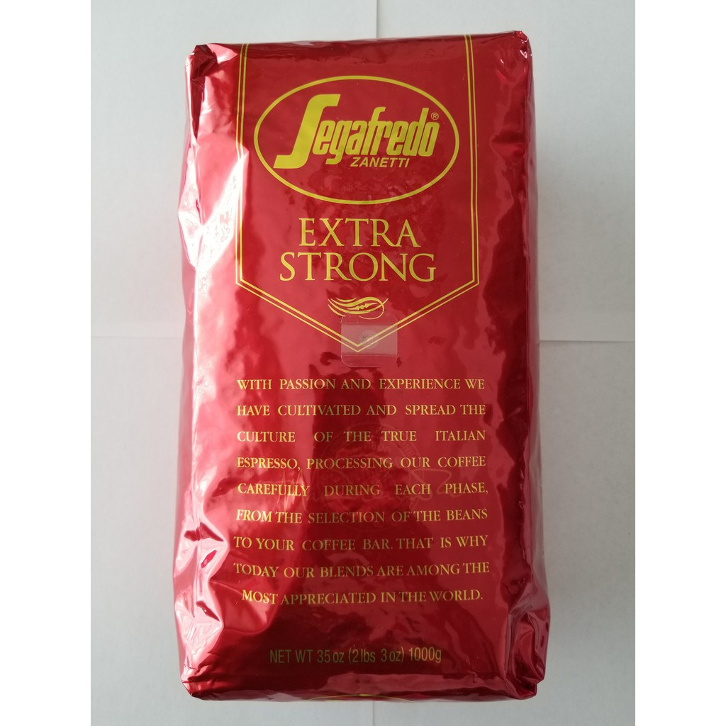 

Segafredo Zanetti Extra Strong Espresso - Whole Bean.