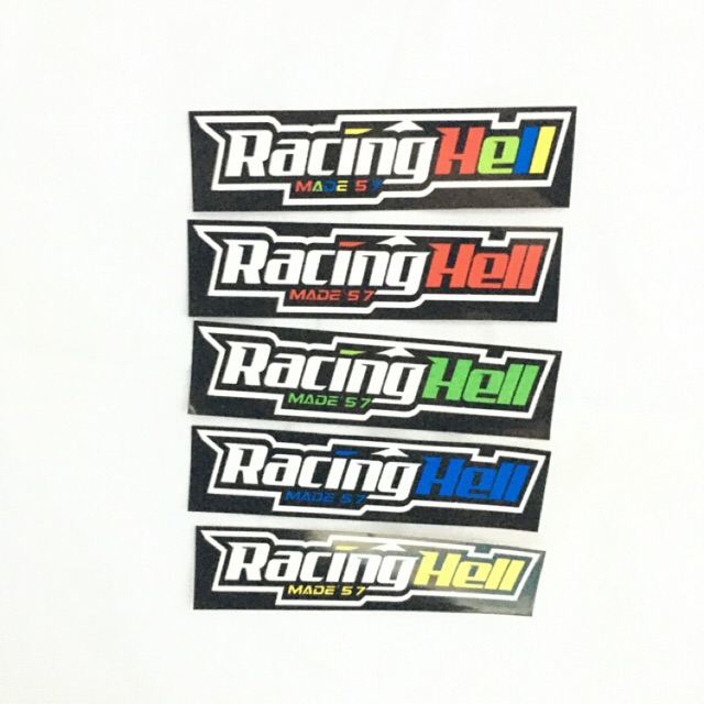 35 Trends For Desain Stiker  Racing  Hell  Young Heart