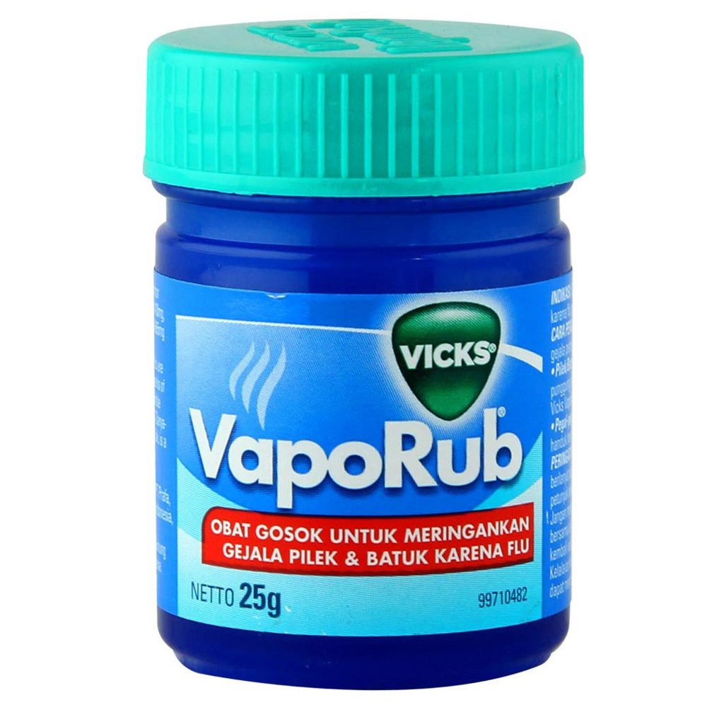 VICKS VAPORUB 25 Gr Meringankan Gejala Pilek Dan Batuk Karena Flu