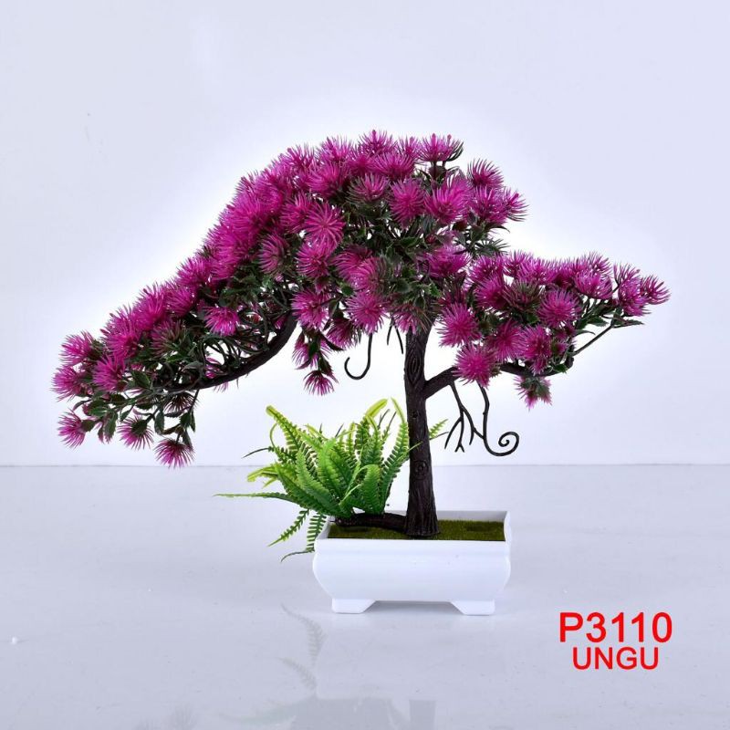 TF11/COD/P3110 ( 1kg bisa 10pcs ) BUNGA DEKORASI/BUNGA PLASTIK/TANAMAN ARTIFISIAL-UNGU