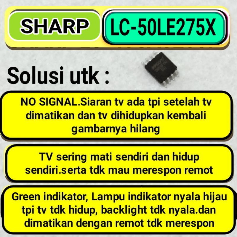 IC eprom memory Sharp LC-50LE275X