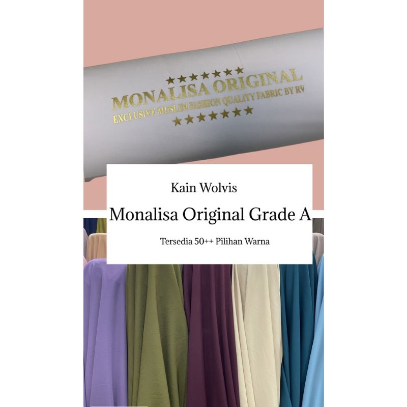 KAIN WOLFIS POLOS PREMIUM, GRADE A. harga 0.5m