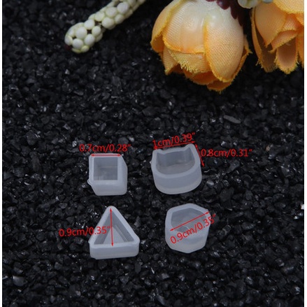 Earing Silicone Mold 4 Shape