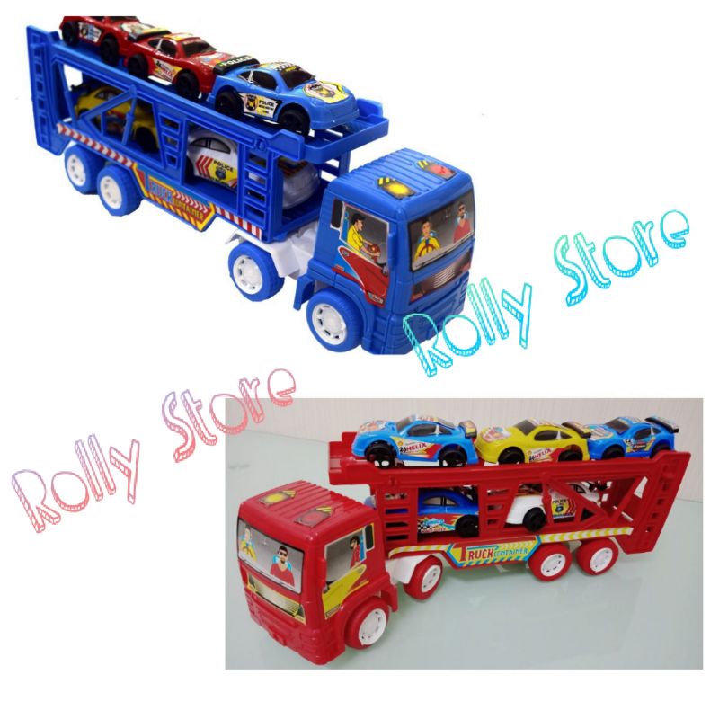 OBRAL LEBAY... MAINAN MOBIL ANAK2 TRUK /CONTENER  UKURAN SEDENG,BESAR & PANJANG