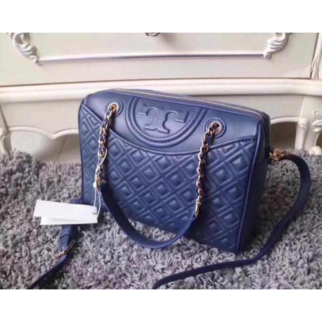 Tory Burch Fleming Duffel Satchel