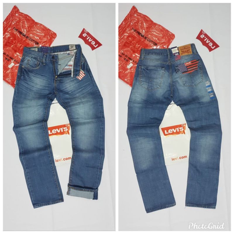 CELANA JEANS PRIA/LEVIS 505 ORIGINAL MADE IN USA PRODUK TERBARU DAN TERLARIS