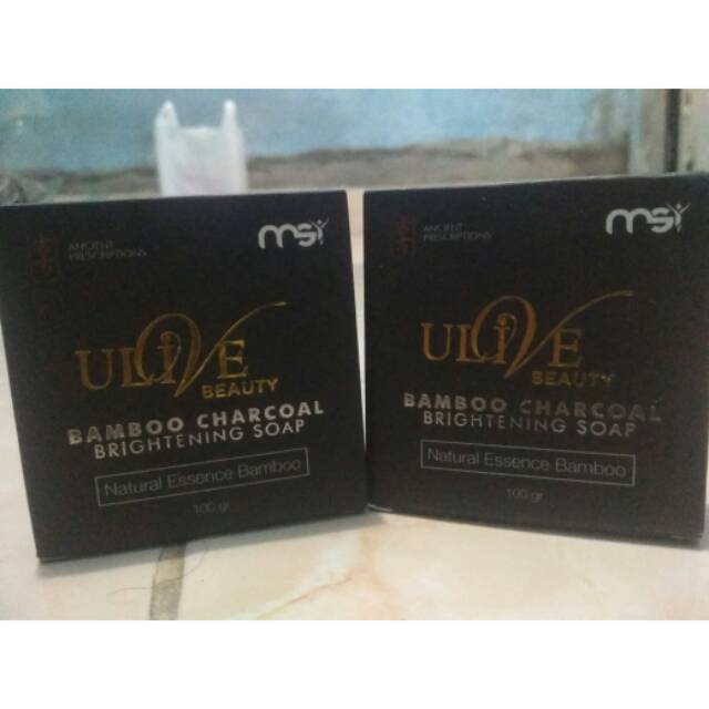 Ulive Beauty Bamboo Charcoal