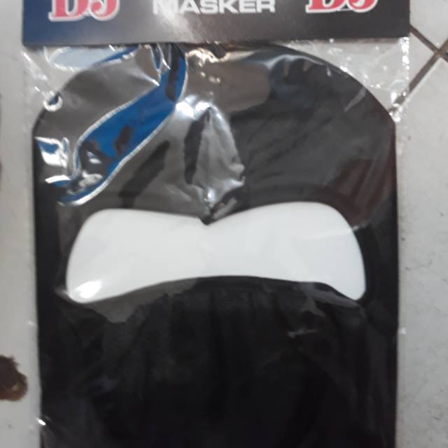 Masker ninja polos dan motif merek BJ bahan bagus