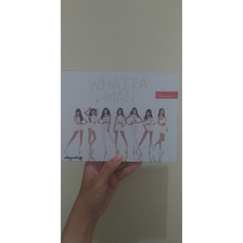 IOI - Whatta Man Album, Full Set, First Press with Somi PC