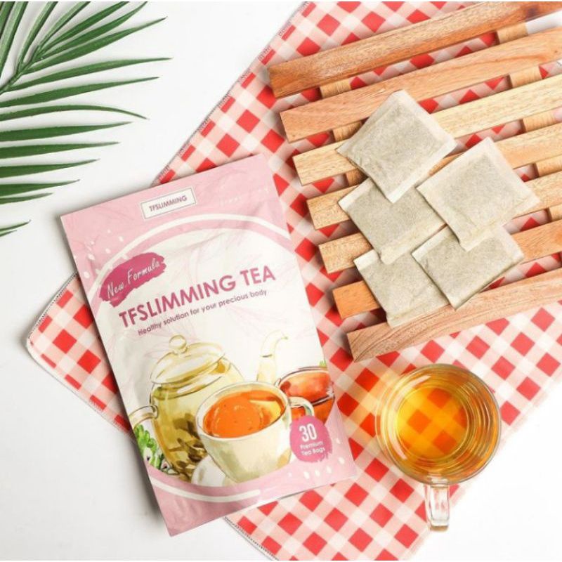 (Harga Promo 100% ORI) Teh pelangsing herbal Original | Tf Slimming Tea - Pelangsing & Penurun Berat