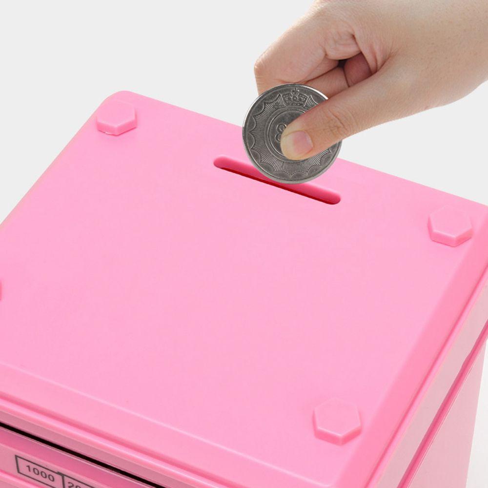 Lanfy Cash Coin Box Brankas Anak Celengan Otomatis Elektronik