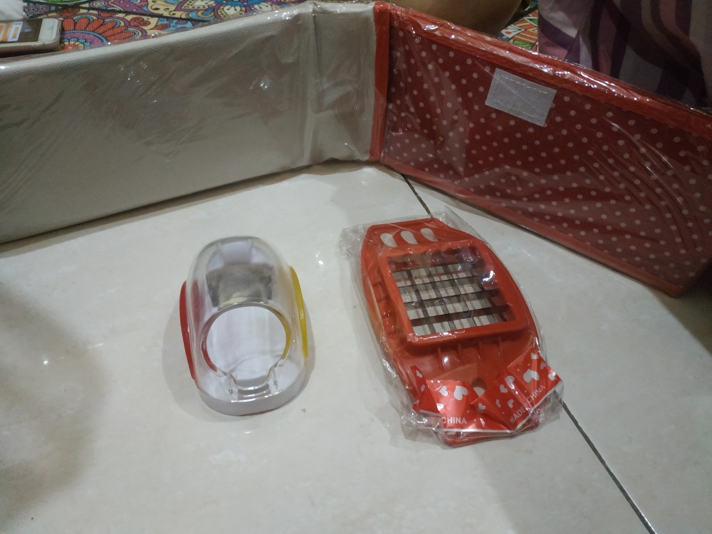 Jhdp57 Potato Cutter Slicer Chopper French Fries Pisau Pemotong Kentang Cetakan Kentang Dadu Panjang