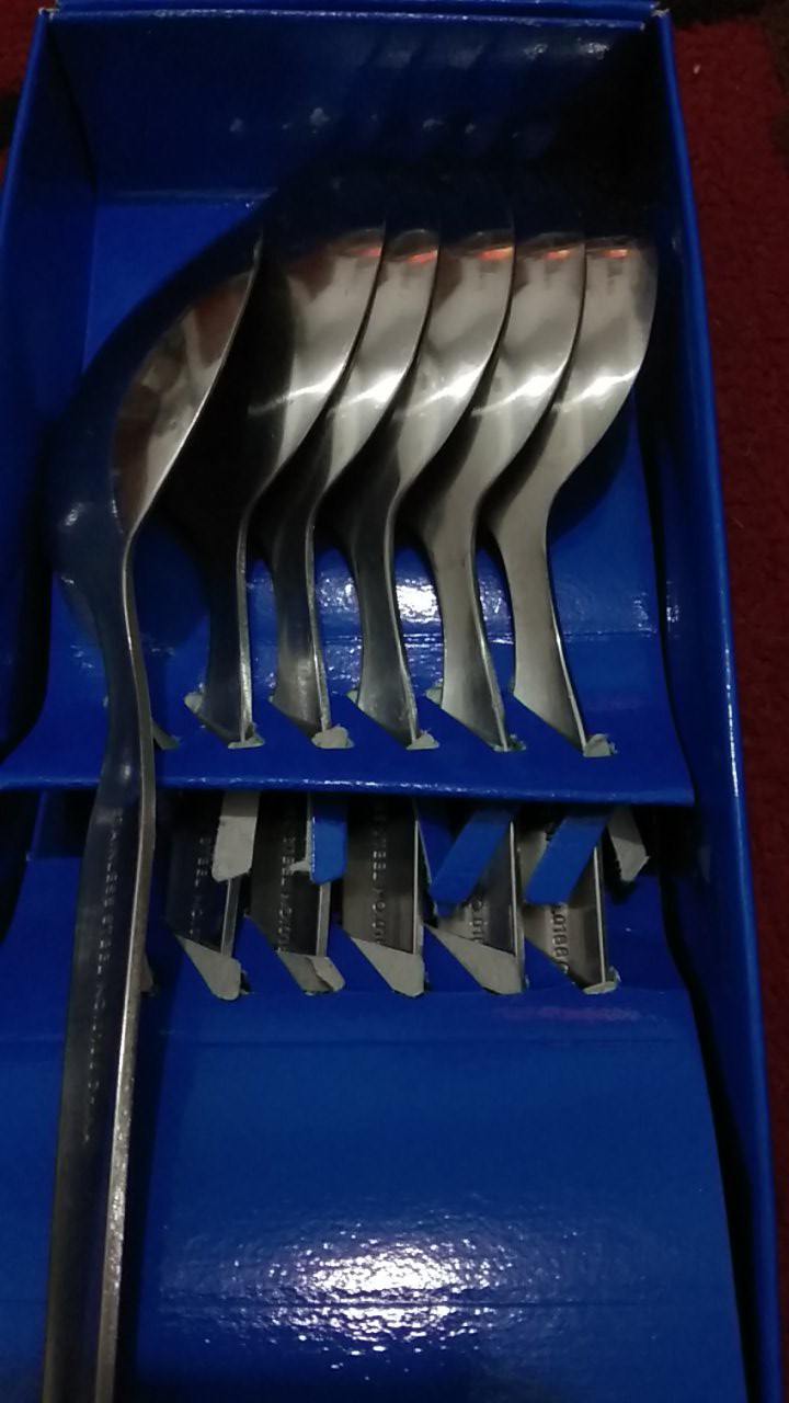 Sendok Makan Stainless Ra Isi 6