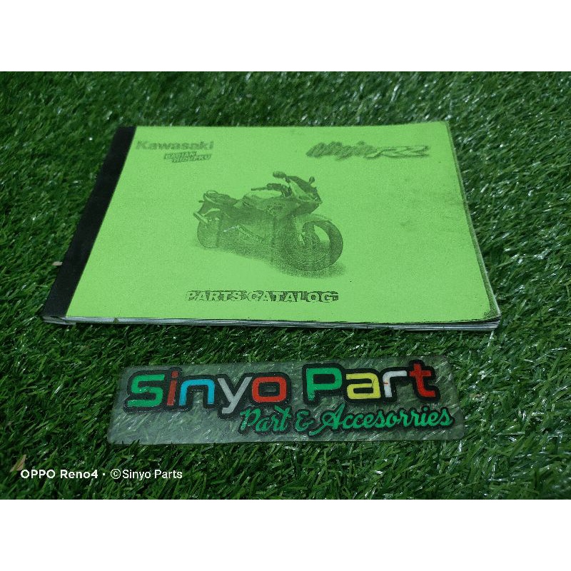 Buku part katalog ninja RR OLD SE GEN 3 RR LAMA (Fotocopy)