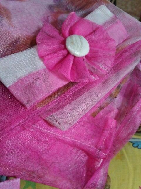 Gorden Vitrase Spiral Kupu Kupu Murah Motif Bunga Berwarna