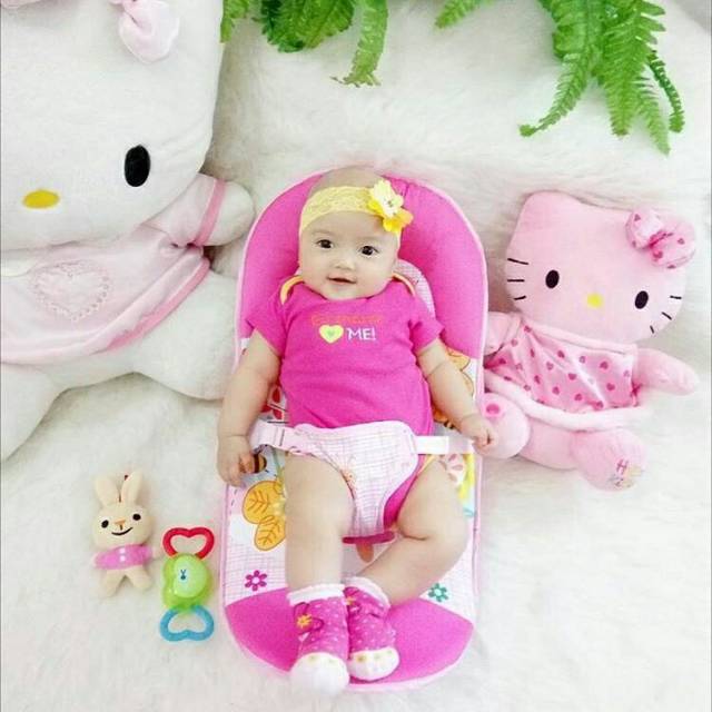 INFANT SEAT SUGARBABY FOLD UP Bouncer Bayi Sugar Baby Infant Seat with Toy rossie Rabbit BABY BATHER INFANT SEAT SPACEBABY ZX2109 Baby Fold Up Infant Rocker Spacebaby infant seat proyektor ZX-2109 / tempat duduk bayi SPACE BABY INFANT SEAT MUSIC & SHOOTE-3