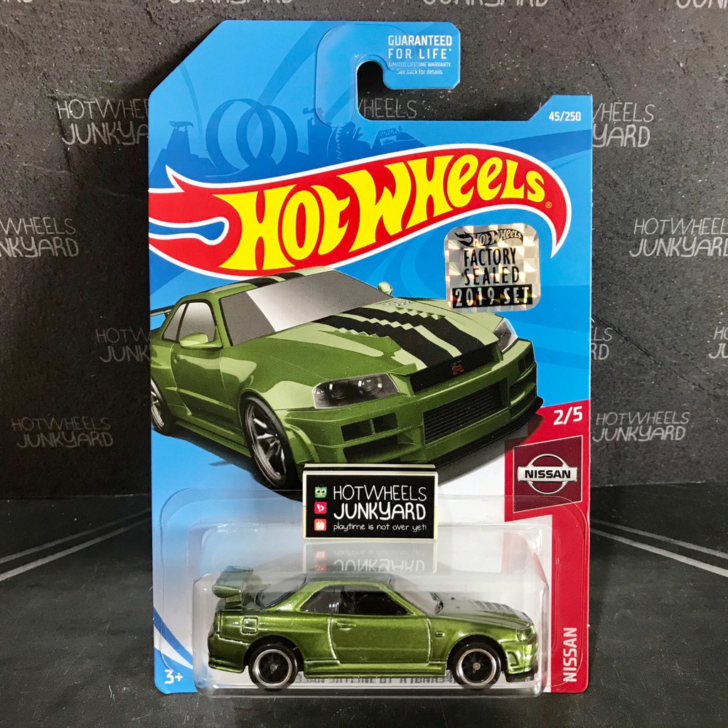 Hot Wheels Nissan Skyline GT-R BNR34 Factory Sealed 2019 Super TH THS