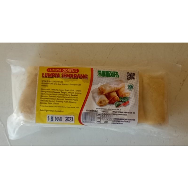 

LUMPIA GORENG LUMPIA SEMARANG DIVA FROZEN 250 GRAM