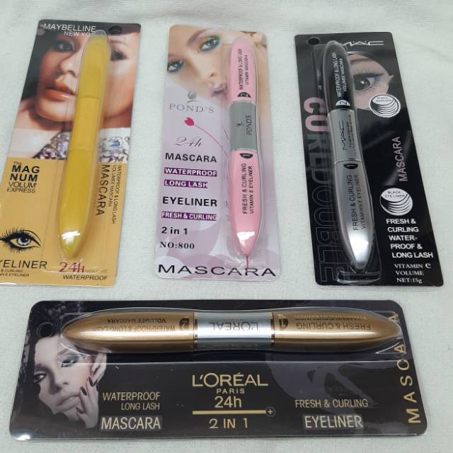 MASKARA + EYELINER 2IN1