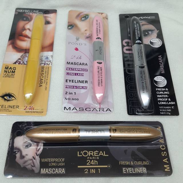 MASKARA + EYELINER 2IN1