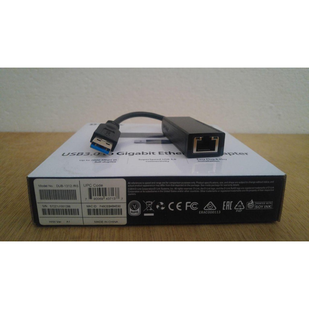 Ethernet Adapter D-Link DUB 1312 (DLink DUB-1312)