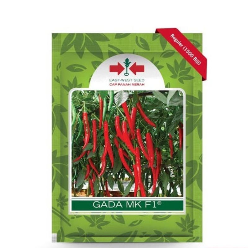 Benih cabai/cabe merah besar GADA MK F1 1500 butir - CAP PANAH MERAH.