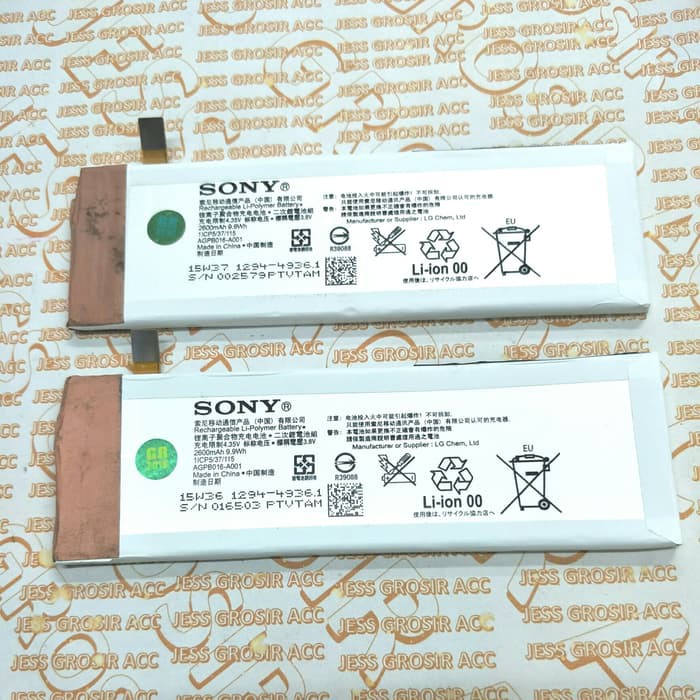 Baterai Original SONY XPERIA M5 DUAL M5 AQUA E5653 E5663 AGPB016-A001