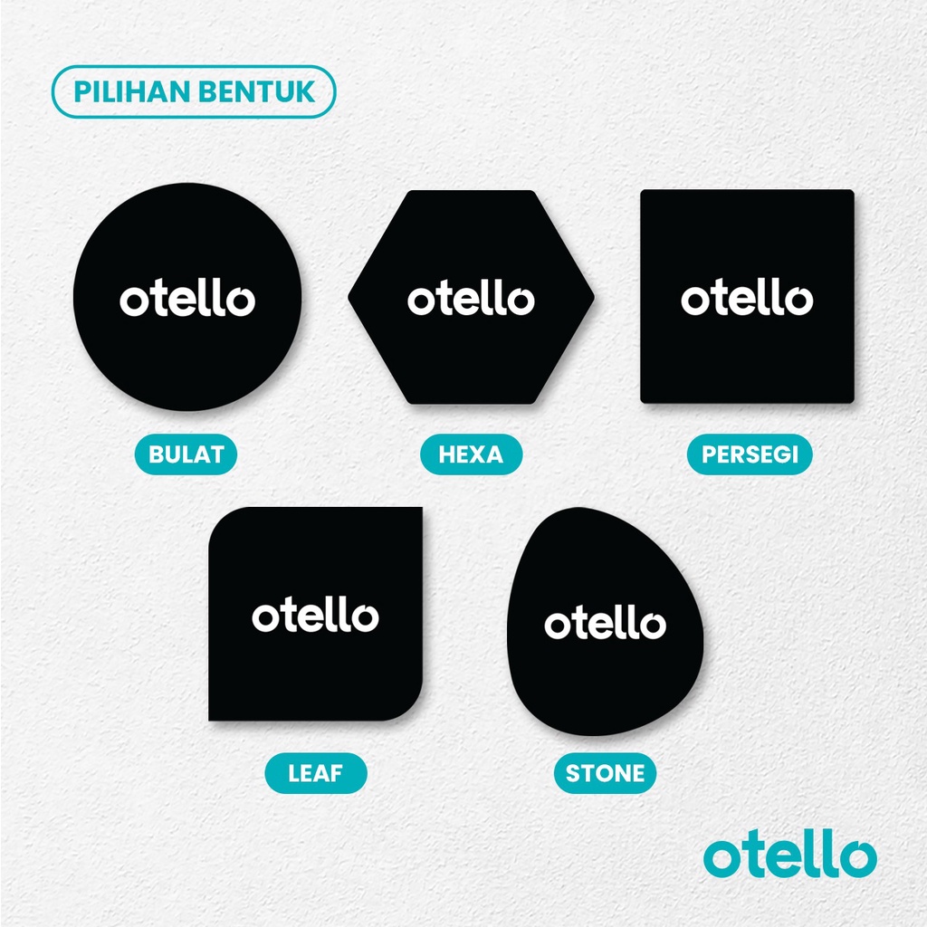 Ojek Online Antas &amp; Pick Up Disini Sign Board Akrilik Tempel Signage Dinding Papan Acrylic Restoran Wall Stiker Dinding Petunjuk Toko Cafe