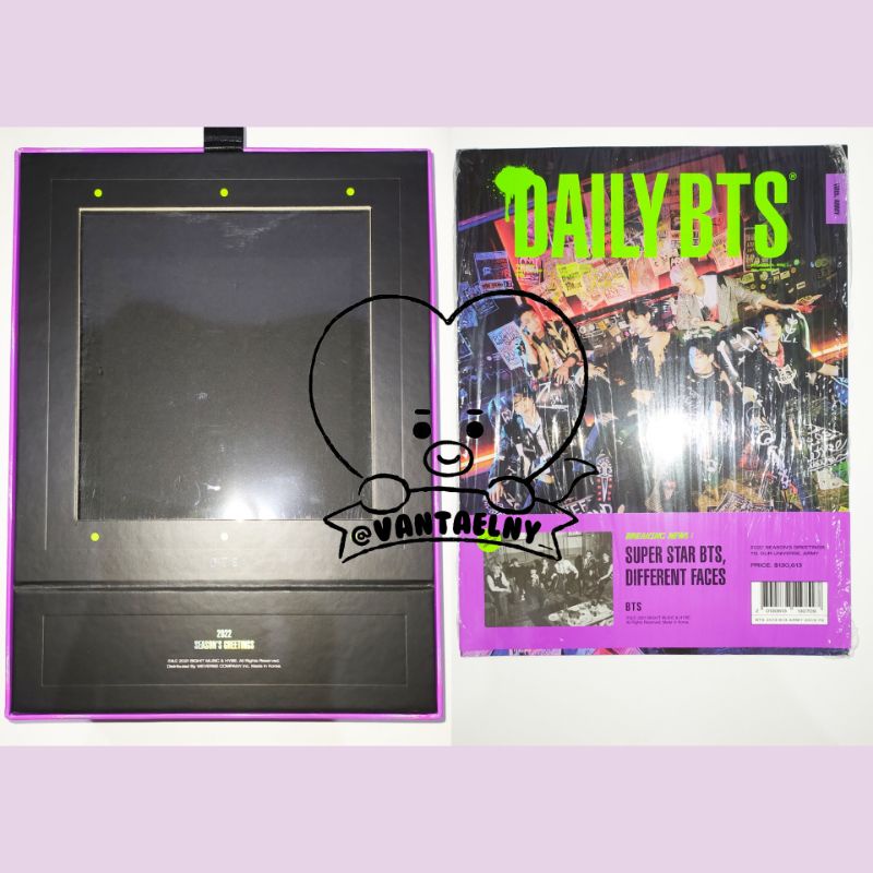 READY OUTBOX & PHOTOBOOK BTS SG22 (SEASON GREETING 2022)