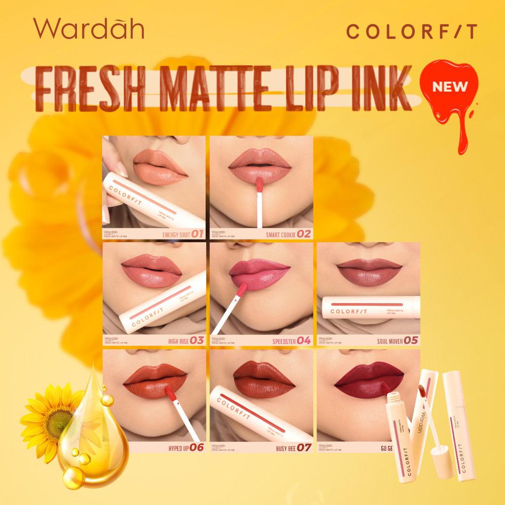 Wardah Colorfit Fresh Matte Lip Ink lipcream 4gr