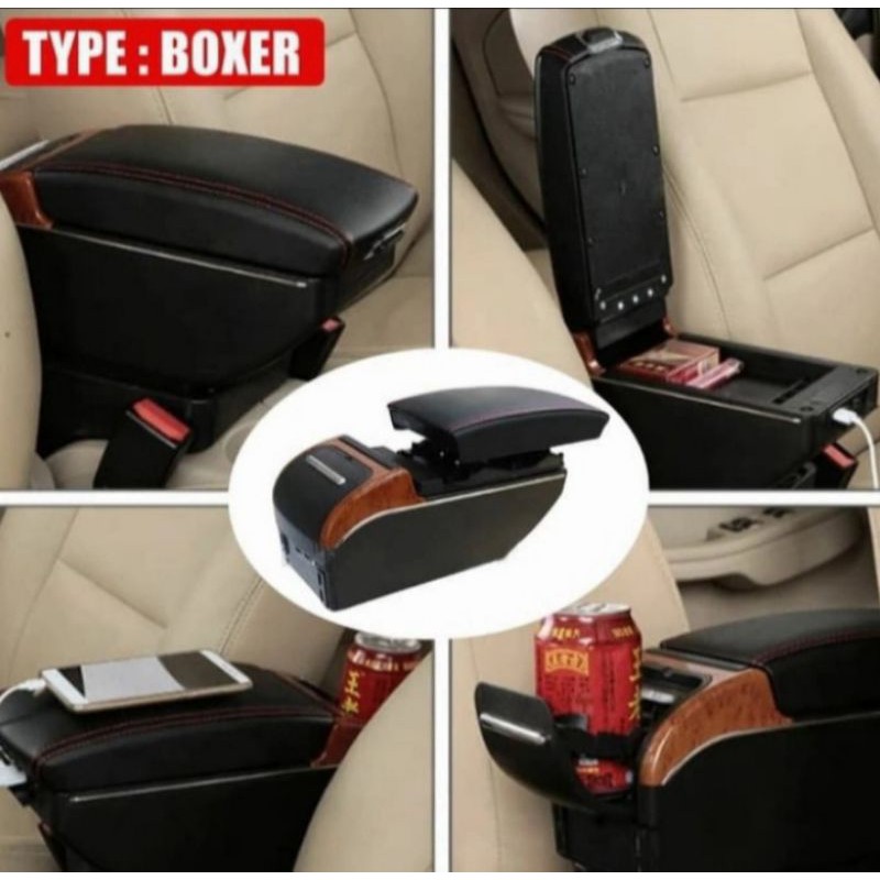 Consol Box Mobil Avanza/Xenia Vvt OLd Arm Rest With USB Carger