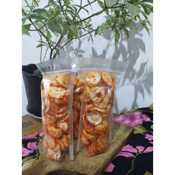 

kripik seblak nampol