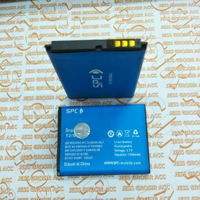 Baterai Battery Batre Batt Original Handsphone SPC T2 SONIC