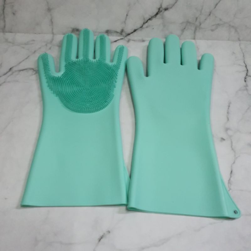 rubber kitchen gloves/mitten/sarung tangan dapur