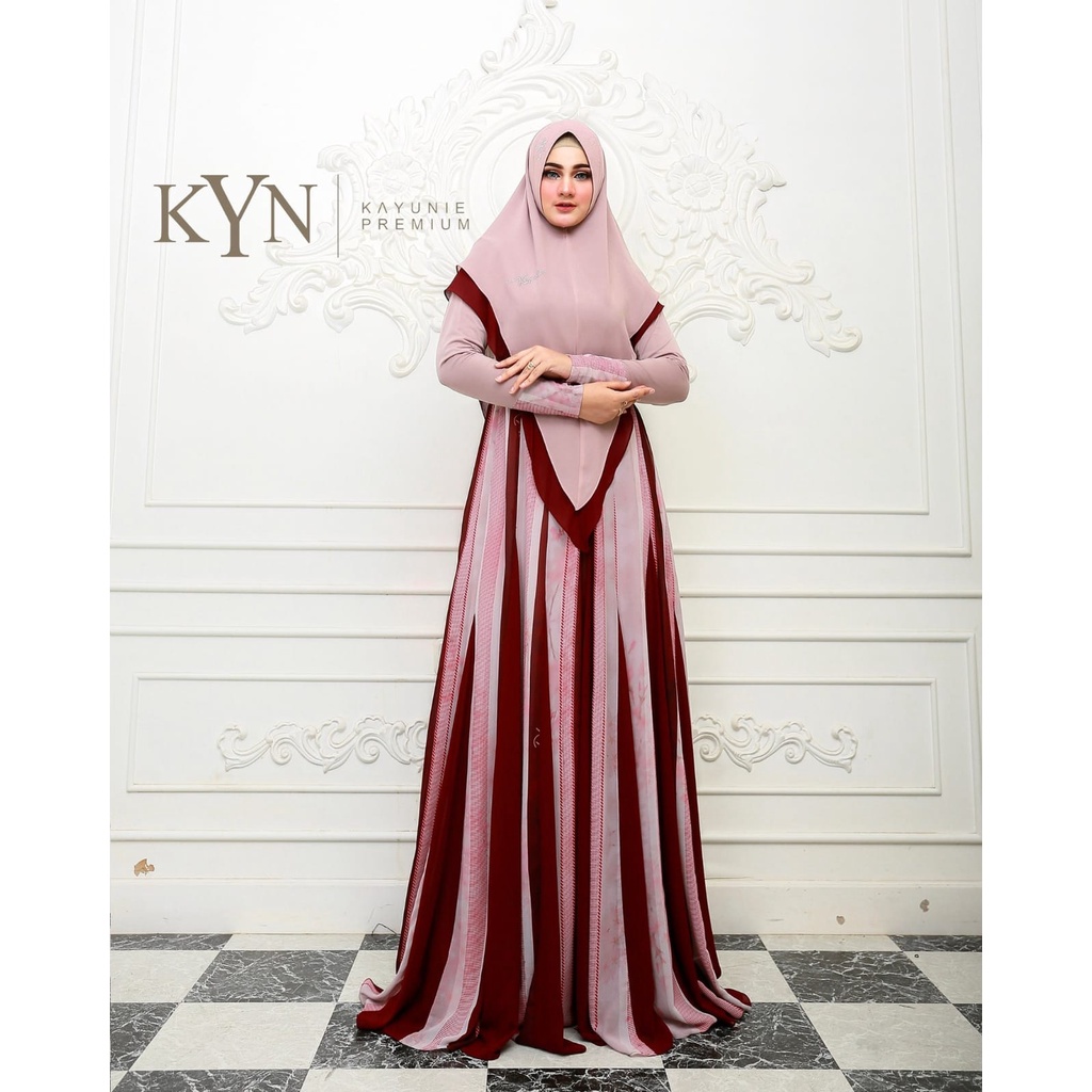 GAMIS BUSUI SET PREMIUM SYARI HERMOSA BY KAYUNIE PREMIUM