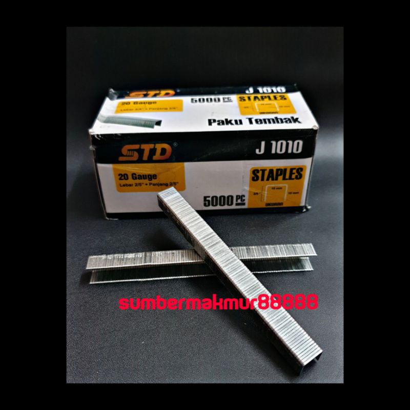 

isi staples model U j1010 merk std