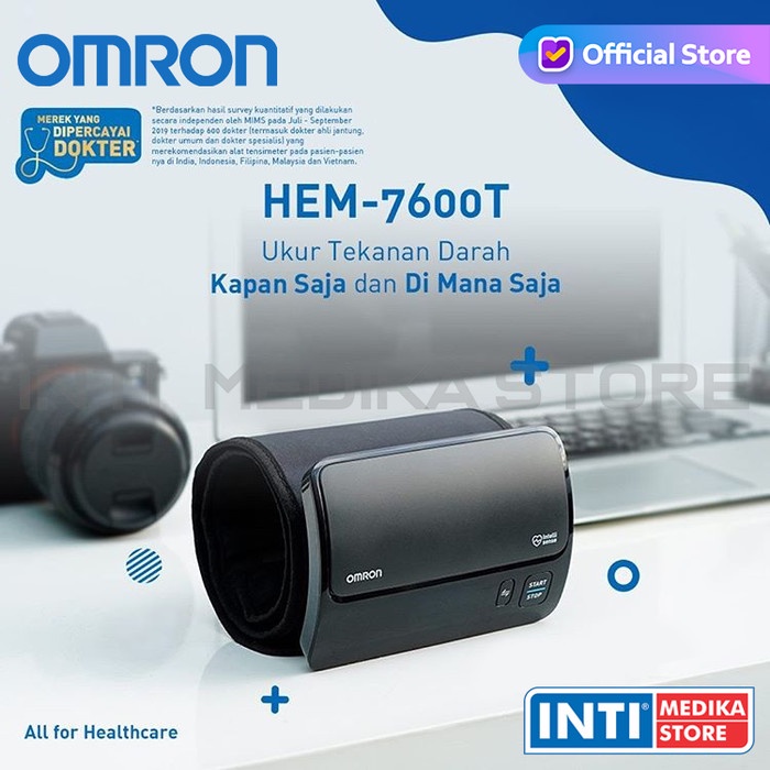Omron - Tensi Digital Hem 7600 T Tensimeter Digital Tensi Omron #98