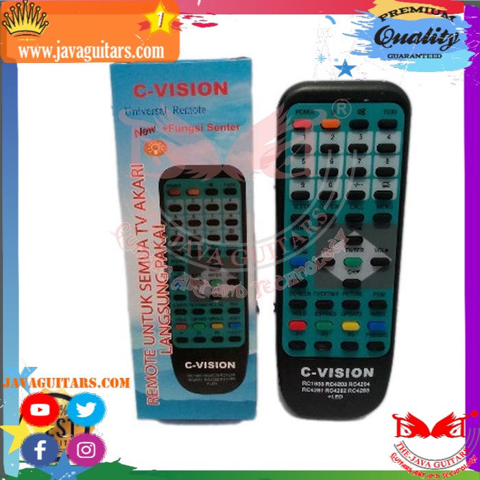 Remote TV Akari remote akari Tabung LCD LED TV