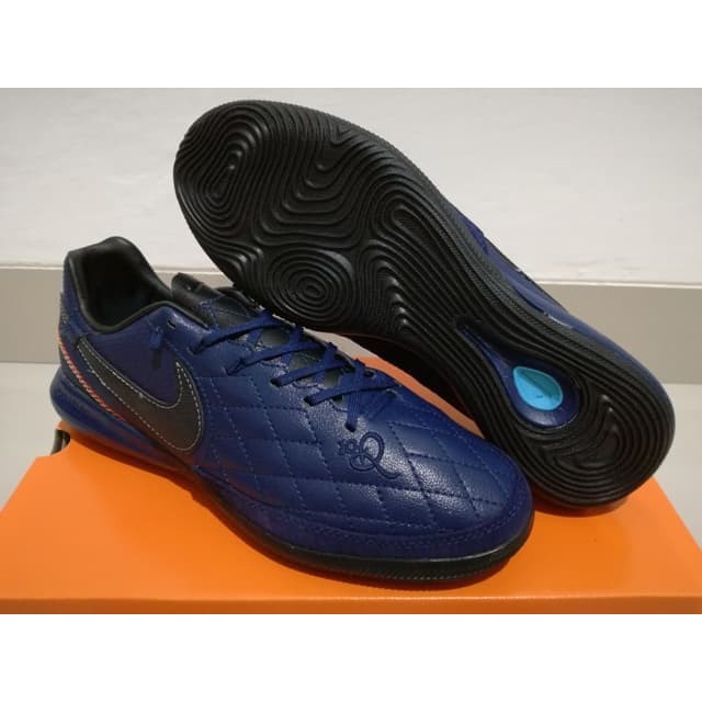 Sepatu Futsal Nike Tiempo X Finale R10 Midnight Navy