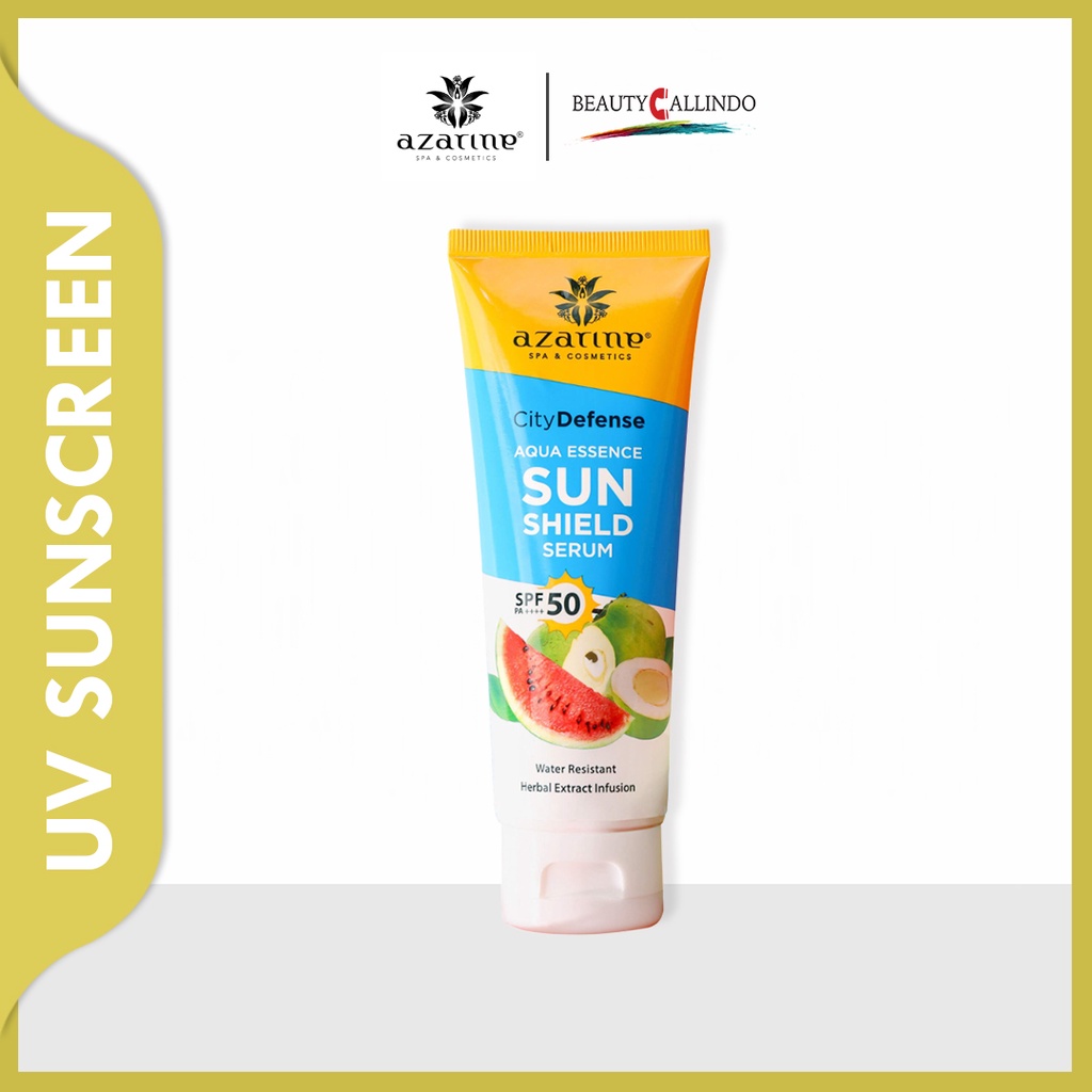 Azarine Aqua Essence Sun Shield Serum SPF 50 PA++++ | Sunscreen | Tabir Surya | Sunblock