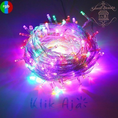 LED Decor VTC4087C 10yard Dekorasi Christmas Lampu Natal Warna-Warni