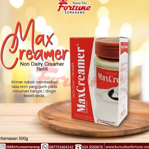 

```````] MAX CREAMER 500GR