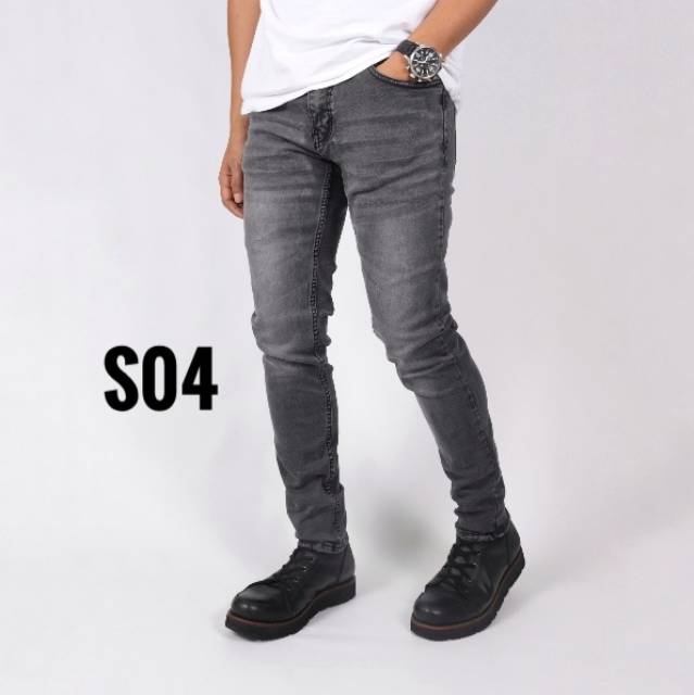 CELANA PANJANG PRIA SKINNY JEANS STRETCH