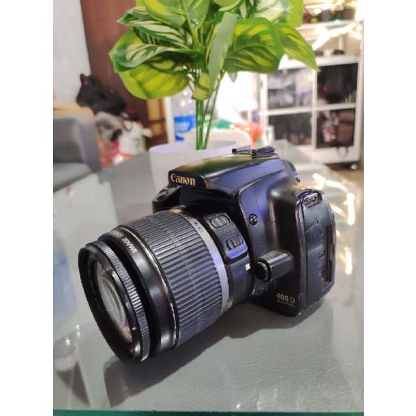 Kamera Camera DSLR Canon 400D Lensa Kit 18-55mm Mullus Termurah Bukan 1000D 1100D 1200D 1300D 1500D 