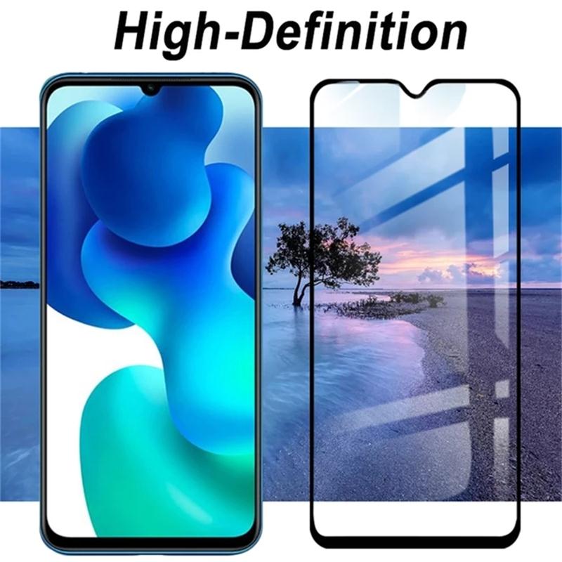 Pelindung Layar Tempered Glass 9d Untuk Vivo Y21 2021 Y33S Y21S Y12 Y20 Y20I Y11 Y30 Y50 Y30I Y17 Y15 Y12I Y91 Y93 Y95